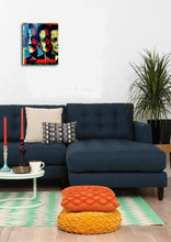 Charger l'image dans la galerie, TAILLANDIER Alexandre : sans titre 3, collages sur toile (55x46 cm) - ART ET MISS