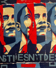 Charger l'image dans la galerie, TAILLANDIER Alexandre : sans titre 5, collages sur toile (55x46 cm) - ART ET MISS