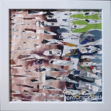 Charger l'image dans la galerie, TAILLANDIER Alexandre : Sans titre (b), collages sur toile (20x20 cm) - ART ET MISS