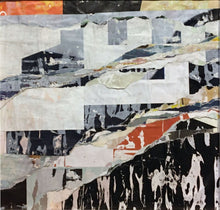 Charger l'image dans la galerie, TAILLANDIER Alexandre : Sans titre, collages sur toile (20x20 cm) - ART ET MISS