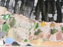 Charger l'image dans la galerie, TAILLANDIER Alexandre : Sans titre, collages sur toile (20x20 cm) - ART ET MISS