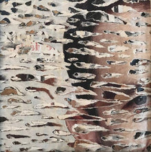 Charger l'image dans la galerie, TAILLANDIER Alexandre : Sans titre (d), collages sur toile (20x20 cm) - ART ET MISS