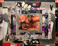 Charger l'image dans la galerie, TAILLANDIER Alexandre : Voyeurs (technique mixte et collages sur toile (93x73 cm) - ART ET MISS