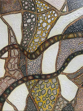Charger l&#39;image dans la galerie, TOUSSAINT - Serpentine (tableau, Acrylique / Toile) - ART ET MISS