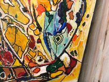 Charger l&#39;image dans la galerie, TOUSSAINT - Vitraux (tableau, Acrylique au couteau et pinceau / Toile) - ART ET MISS
