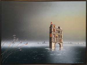 VAN QUICKENBORNE Thierry - Seul (tableau, Acrylique et Huile / toile) - ART ET MISS