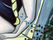Charger l&#39;image dans la galerie, WALON Marine - Isabelle à la piscine (tableau, Acrylique / toile) - ART ET MISS