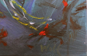 WOLF Kristina Viera - Voyage - Musique, Marwan Abado (tableau, acrylique / toile) - ART ET MISS