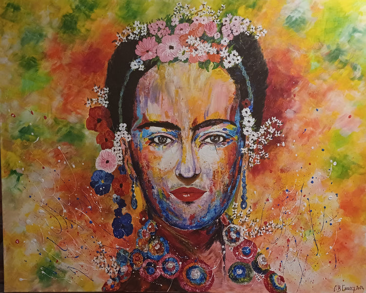 Hommage à Frida Kahlo par Christiane Guerry