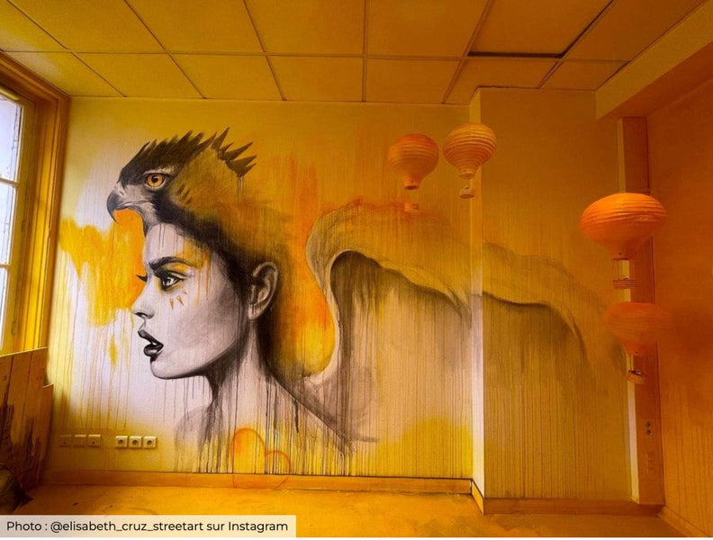 Colors Festival : 4500 m2 de street art dans un immeuble désaffecté à Paris !