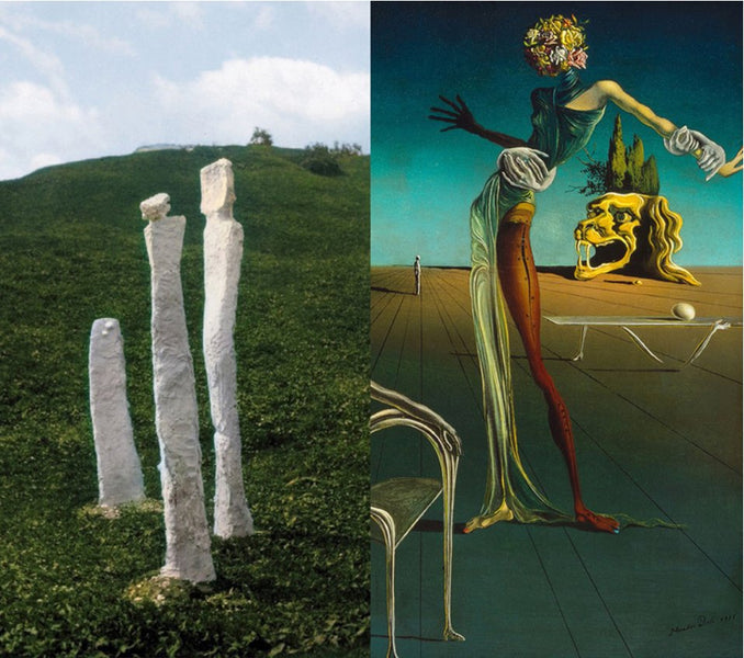 « Jardin de rêves », Dalí et Giacometti exposés à Paris