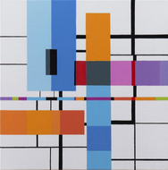ATZORI Jean-Claude  - Accords et Suspensions - Étude 5,  impression subligraphie