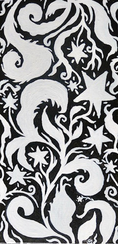 ALLIAUME Gilles - Branches d'étoiles (tableau, Acrylique/canvas)