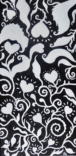 ALLIAUME Gilles - Floraison sentimentale (tableau, Acrylique/canvas)