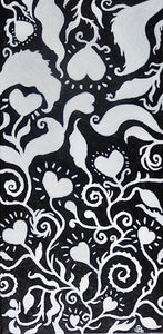 ALLIAUME Gilles - Floraison sentimentale (tableau, Acrylique/canvas)