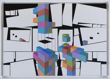 Charger l'image dans la galerie, ATZORI Jean-Claude, Accords et suspensions VI, Peinture abstraite encadrée