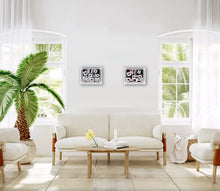 Charger l'image dans la galerie, ATZORI Jean-Claude, Accords et suspensions X, Peinture abstraite Acrylique sur Toile, mise en situation avec Accords XI