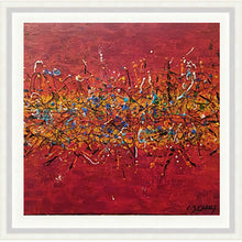 Charger l'image dans la galerie, GUERRY Christiane - Bing Bang (tableau, Acrylique / toile), encadré
