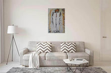 Charger l&#39;image dans la galerie, GUERRY Christiane - Complices , tableau mis en situation