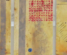 Charger l'image dans la galerie, DALUZ-GALEGO Patricia - Circuit imprimé (tableau, Acrylique / toile), détail