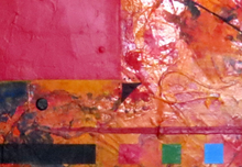 Charger l'image dans la galerie, DALUZ-GALEGO Patricia - Projection (tableau, Acrylique / toile), détail