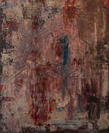 MAZUREK Véro : Fusion cratère (Tableau, mixte sur toile)