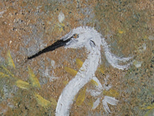 Charger l&#39;image dans la galerie, CARDOSO Peggy - Aigrette gracile (tableau, Acrylique / toile) , détail