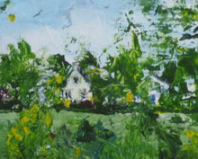 Charger l&#39;image dans la galerie, Peinture de Peggy CARDOSO - Maison dans le chaos, détail