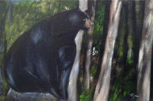 Charger l&#39;image dans la galerie, CARDOSO Peggy - Un ours plutôt bien léché (tableau, Acrylique / toile) - ART ET MISS