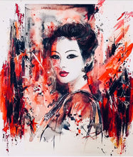 Charger l'image dans la galerie, CHRISTY - Veloutée aux couleurs rouge-groseille