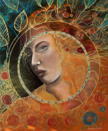 COCCINA Claudia : Ethereal, Tableau, techniques mixtes sur toile