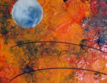 Charger l'image dans la galerie, DALUZ-GALEGO Patricia - Projection (tableau, Acrylique / toile), détail