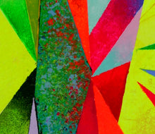 Charger l'image dans la galerie, DARDEAU Monique  - Confluence, tableau abstrait, détail