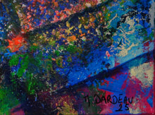 Charger l'image dans la galerie, DARDEAU Monique  - Désordre, tableau abstrait, Acrylique sur toile, signature
