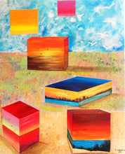 Charger l'image dans la galerie, DARDEAU Monique  - Envolée, tableau abstrait, Acrylique sur toile