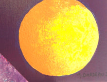 Charger l'image dans la galerie, DARDEAU Monique - Voyage cosmique, tableau abstrait, signature