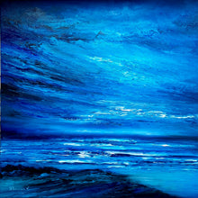Charger l'image dans la galerie, HENRIC Florence V. - Détermination - tableau  paysage abstrait, Huile sur Toile