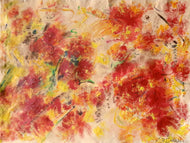 GUERRY Christiane - Explosion  de couleurs (tableau, Acrylique  / toile)
