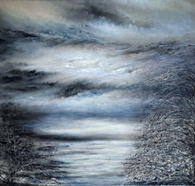 Charger l'image dans la galerie, HENRIC Florence V. - Face à face - tableau  paysage abstrait, Huile sur Toile