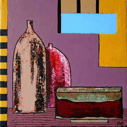 Peinture  de Marie FANG - 3 vases