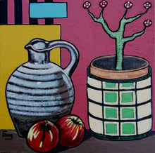 Charger l&#39;image dans la galerie, FANG Marie  - Floraison imprévue, Acrylique sur carton