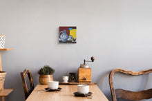 Charger l&#39;image dans la galerie, FANG Marie  - Le petit broc et 2 petits bols, Acrylique sur carton, mise en situation