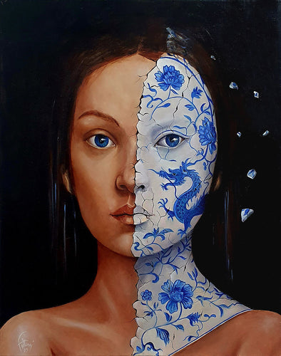 FEITUSSI Bruno - Etat d'âme, tableau, Huile  sur toile