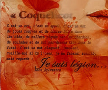 Charger l&#39;image dans la galerie, FEITUSSI Bruno - Field poppy, tableau, Huile  sur toile, détail