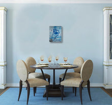 Charger l&#39;image dans la galerie, GUERRY Christiane - La chaise bleue (tableau, Acrylique  / toile), Mise en situation