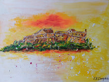 Charger l&#39;image dans la galerie, GUERRY Christiane - Fort carré - Antibes (Acrylique sur toile)