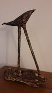 GUERRY Christiane - L'oiseau rare, sculpture