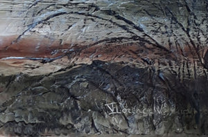 HENRIC Florence  V.  - Histoire lointaine - tableau  signature