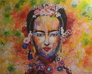 Tableau de GUERRY Christiane - Frida Kahlo - ART.  ET MISS