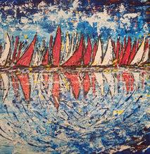Charger l'image dans la galerie, GUERRY Christiane - Là-bas (tableau, Acrylique / toile)
